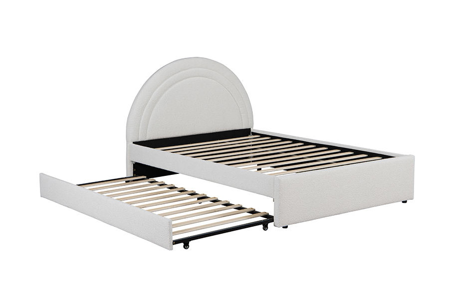 4542 Trundle Bunk Polstret buet opbevaringsseng stel