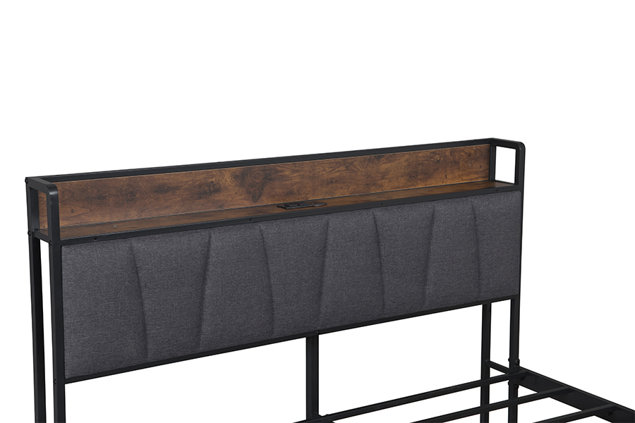 4550-1U Køje Metal Sengeramme i industriel stil