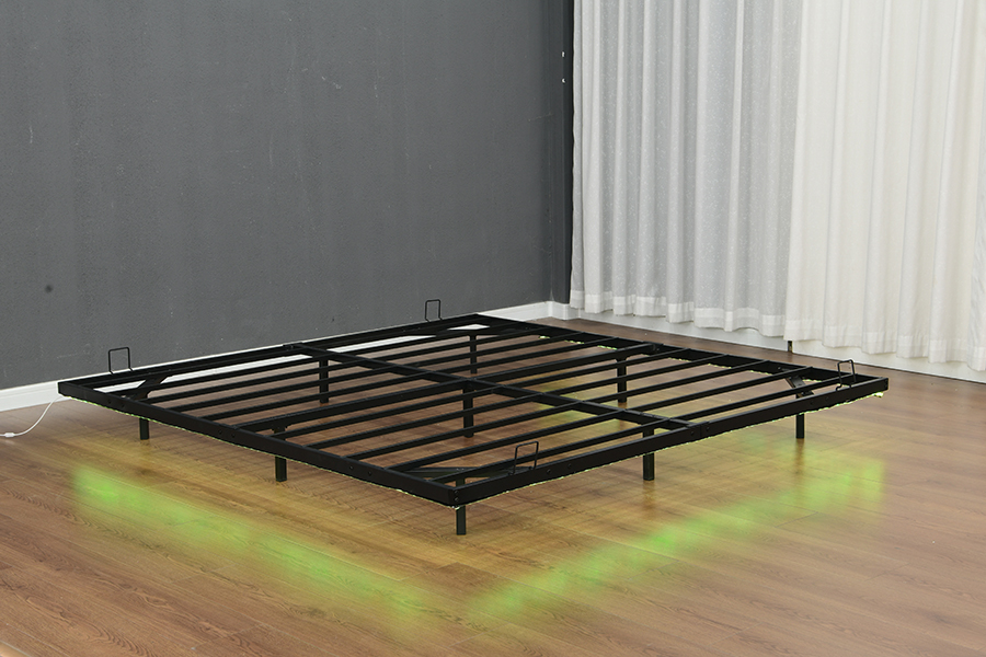 4600 Flydende Metal Light Strip Sengeramme