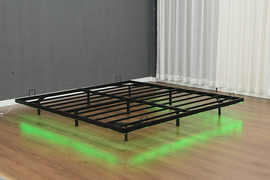 4600 Flydende Metal Light Strip Sengeramme