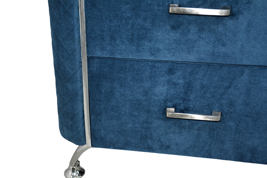 WSS954 Diamond Velvet Natbord/ Sengebord