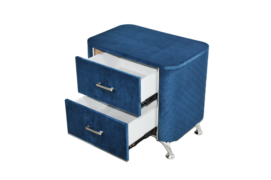 WSS954 Diamond Velvet Natbord/ Sengebord