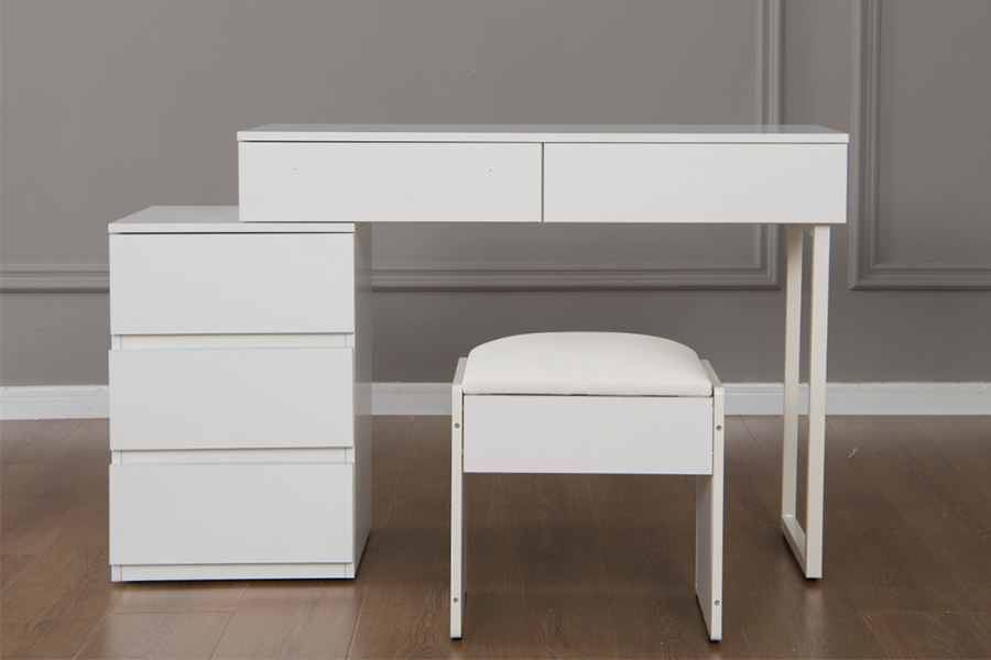 WSS992 Minimalistisk Pure White Toiletbord