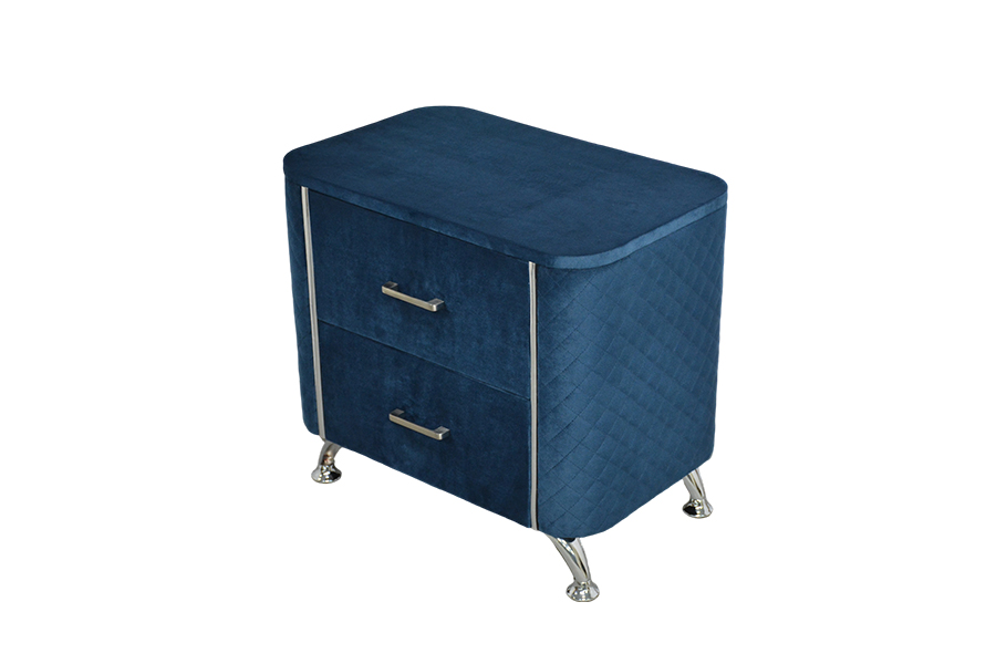 WSS954 Diamond Velvet Natbord/ Sengebord