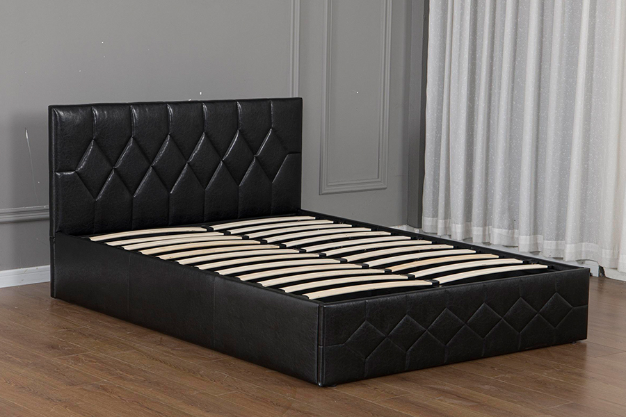 5031G Luksus design Justerbar Seng USB Polstret Sengeramme