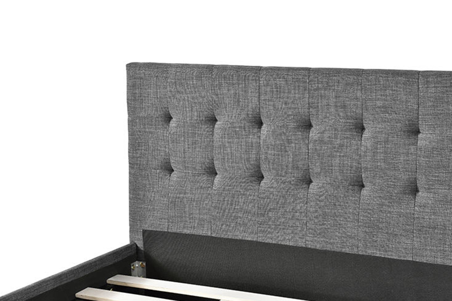 1257 Moderne Panel Style Dekoration Polstret Seng