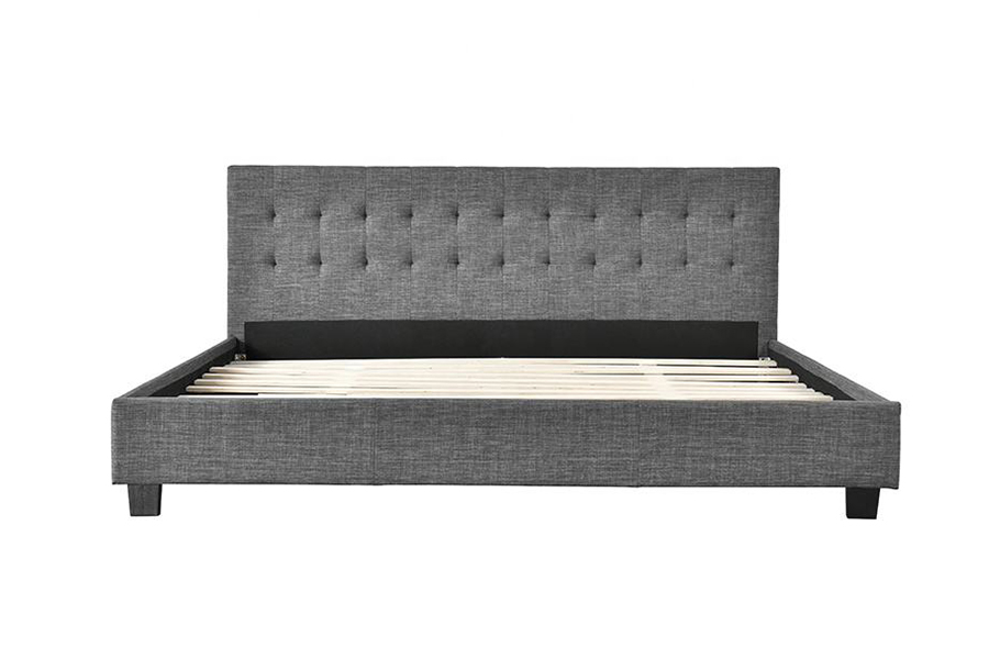 1257 Moderne Panel Style Dekoration Polstret Seng