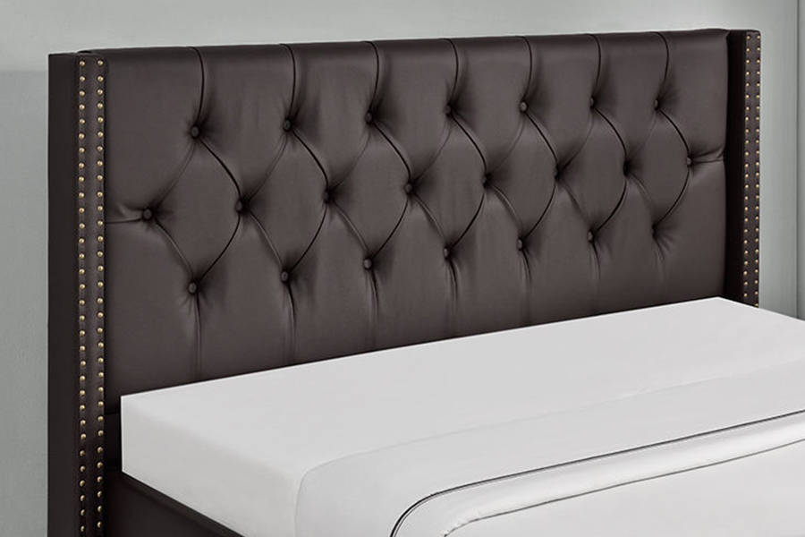 1210 Wing Design klassiske studs polstret seng