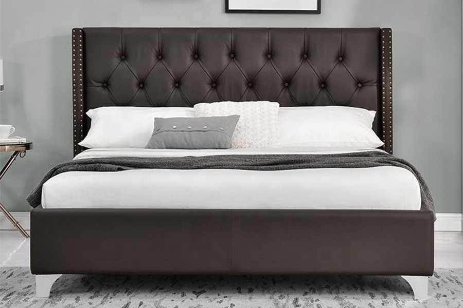1210 Wing Design klassiske studs polstret seng