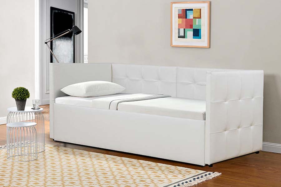 1637 Trindle Soft Leather Day Sovesofa