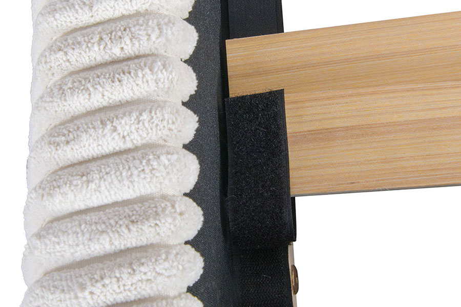 4256 Corduroy Kortfattet Sengegavl Polstret Seng