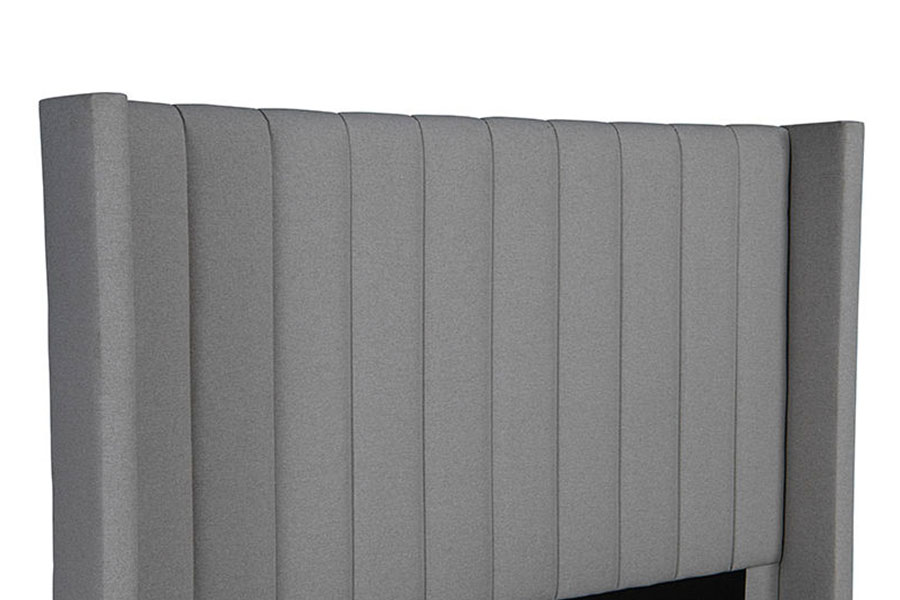 4242 Linned Stof Lift-Up Opbevaring Polstret Sengeramme