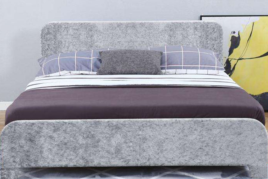 1142-3 Moderne Linned Stof One-Box Pakke Polstret Seng